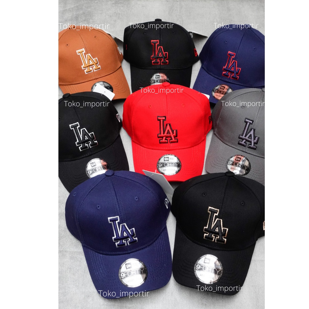 Topi LA MLB Baseball Pria Topi Import Mirror ORI