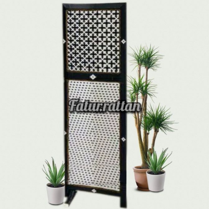 [READY STOK] Sketsel/ Partisi / Pembatas Ruangan Rattan sintesis Rotan Sintesis