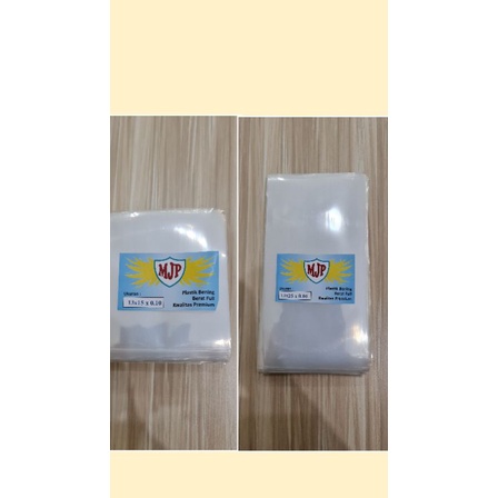 Plastik PP Bening MJP Tebal 0.10 uk.13x15 13x25