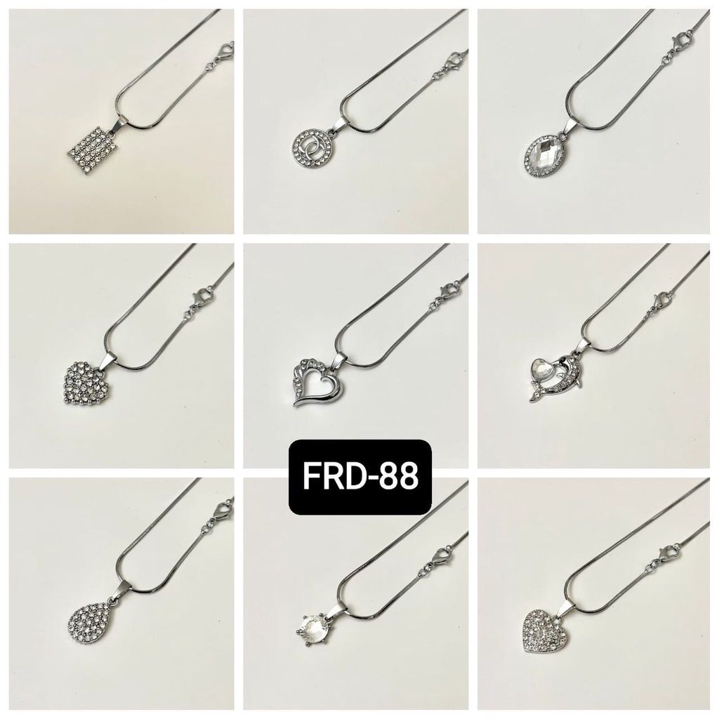 KALUNG LIONTIN WANITA TERLARIS TERMURAH BYK PILIHAN MODEL LAINNYA KK  (COD)