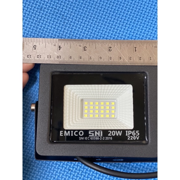 Lampu Sorot 20 watt Lampu Tembak Led Flood Light Emico IP65