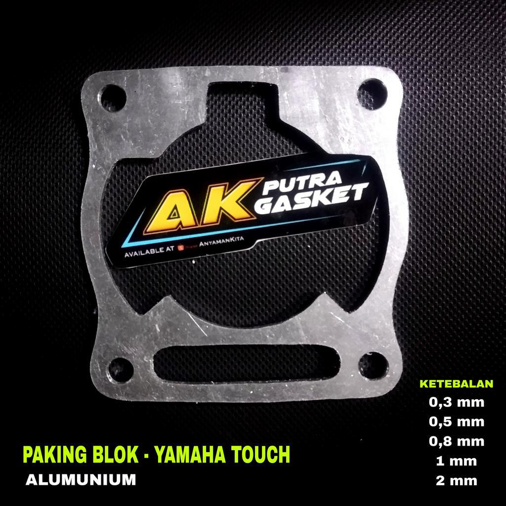 Paking Blok Yamaha Touch Alumunium / Packing Perpak Gasket Touch Almunium