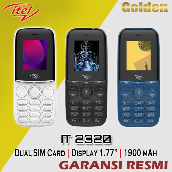 ITEL 2320 IT2320 HP Murah Feature phone Garansi Resmi