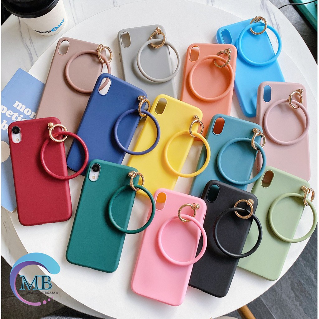 CASE SOFTCASE CANDY GELANG WARNA IPHONE X XS XR XS MAX MB1887