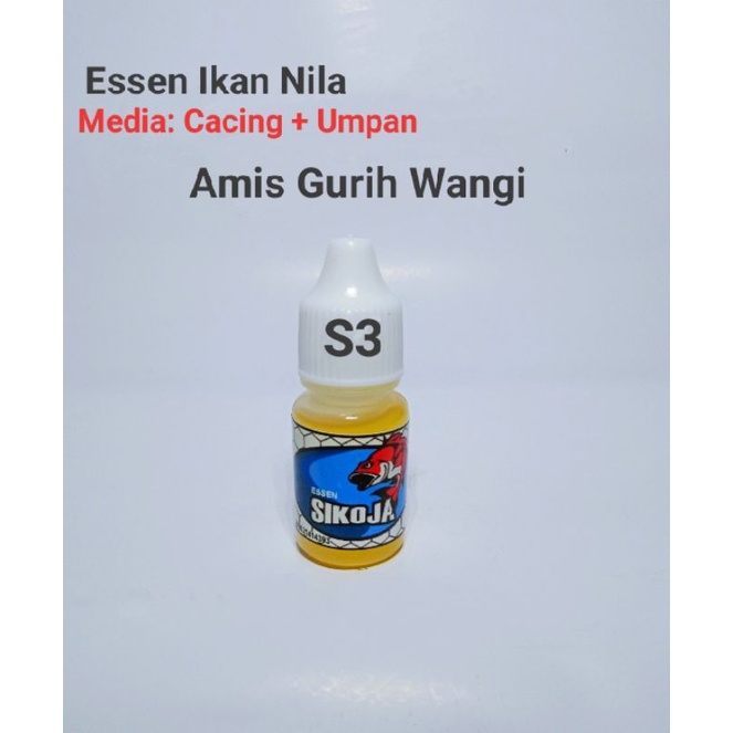 Essen ikan Nila / essen media cacing + Umpan ikan nila