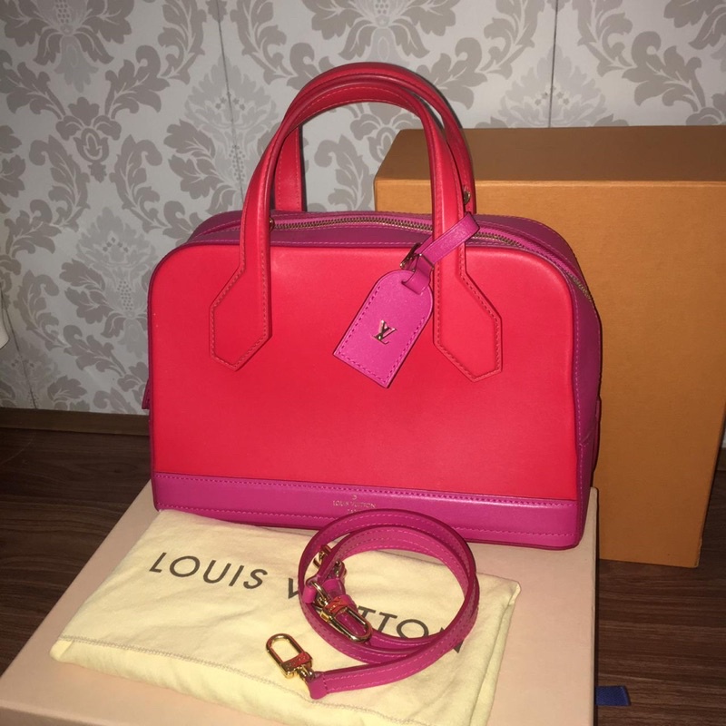 Preloved Louis Vuitton Bag Red Pink Dora