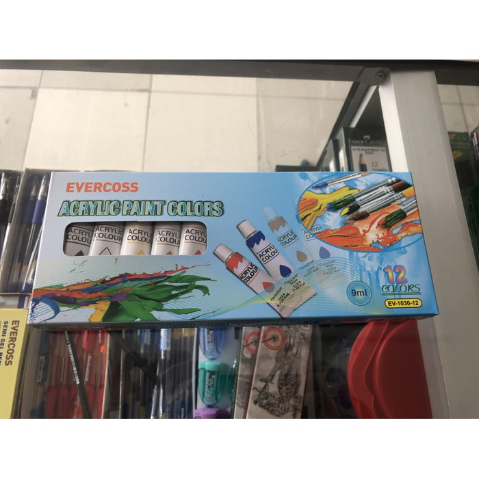 

New Cat acrylic paint evercoss 9ml