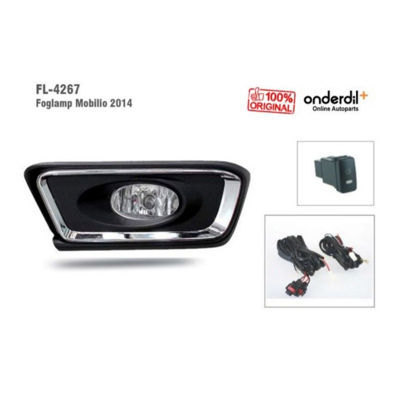 Foglamp Mobilio 2014 - 2018 Lampu Foglamp Honda Mobilio