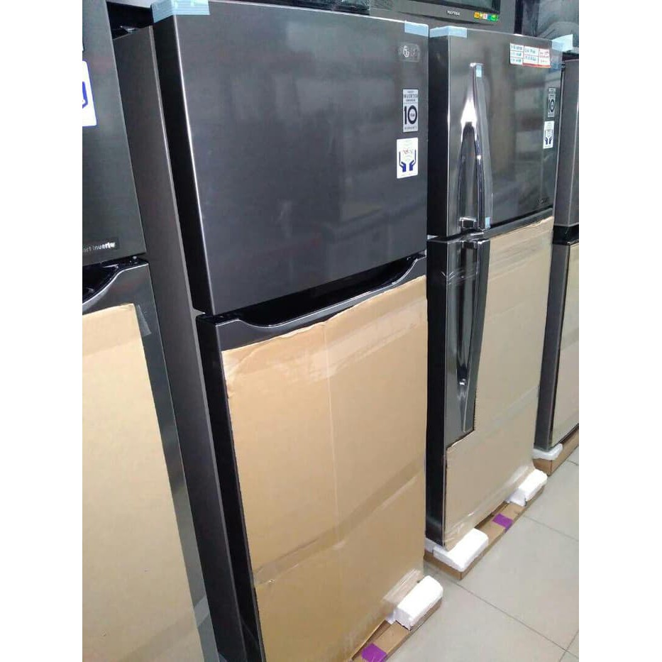 Lg Gn B200sqbb Lemari Es Kulkas 2 Pintu Gnb200sqbb Grs Rsmi 225 Liter Bn1018 Shopee Indonesia