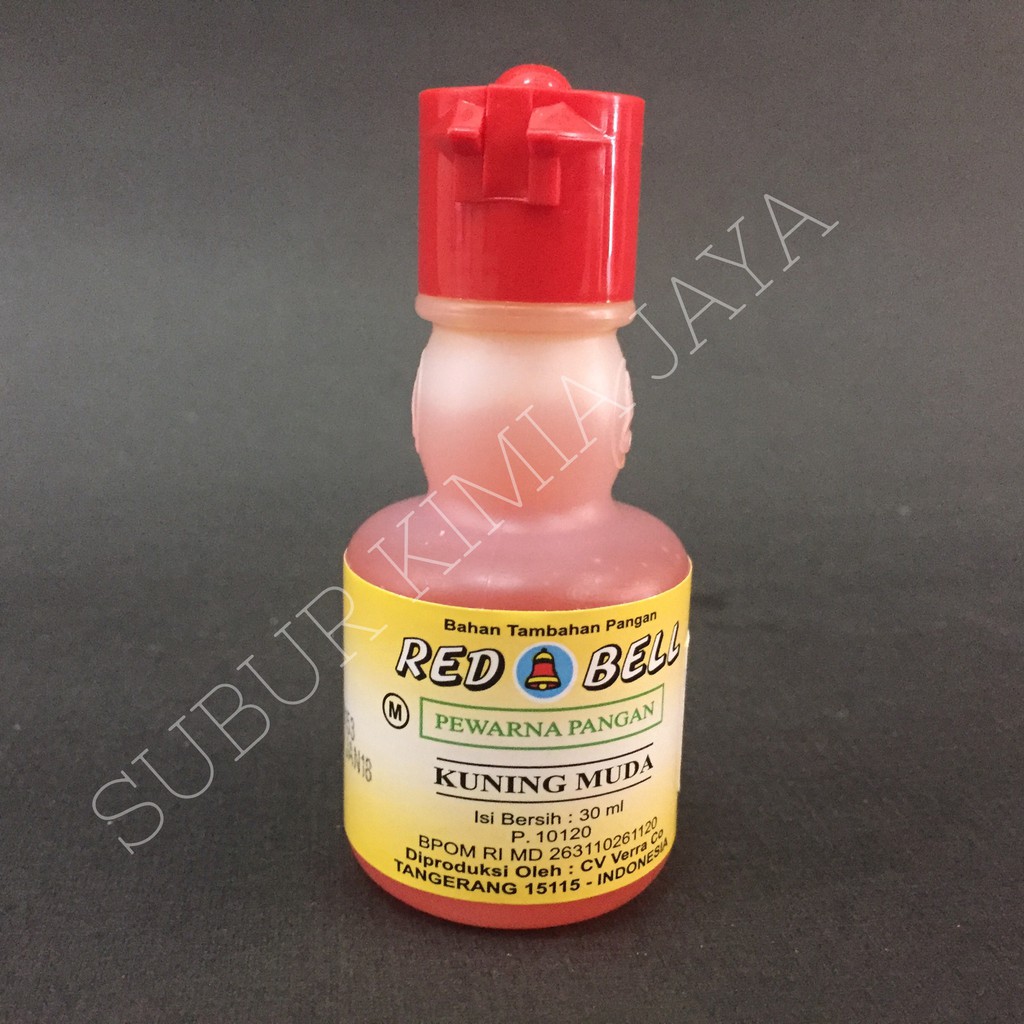

Red Bell Pewarna Pangan Kuning Muda 30 cc
