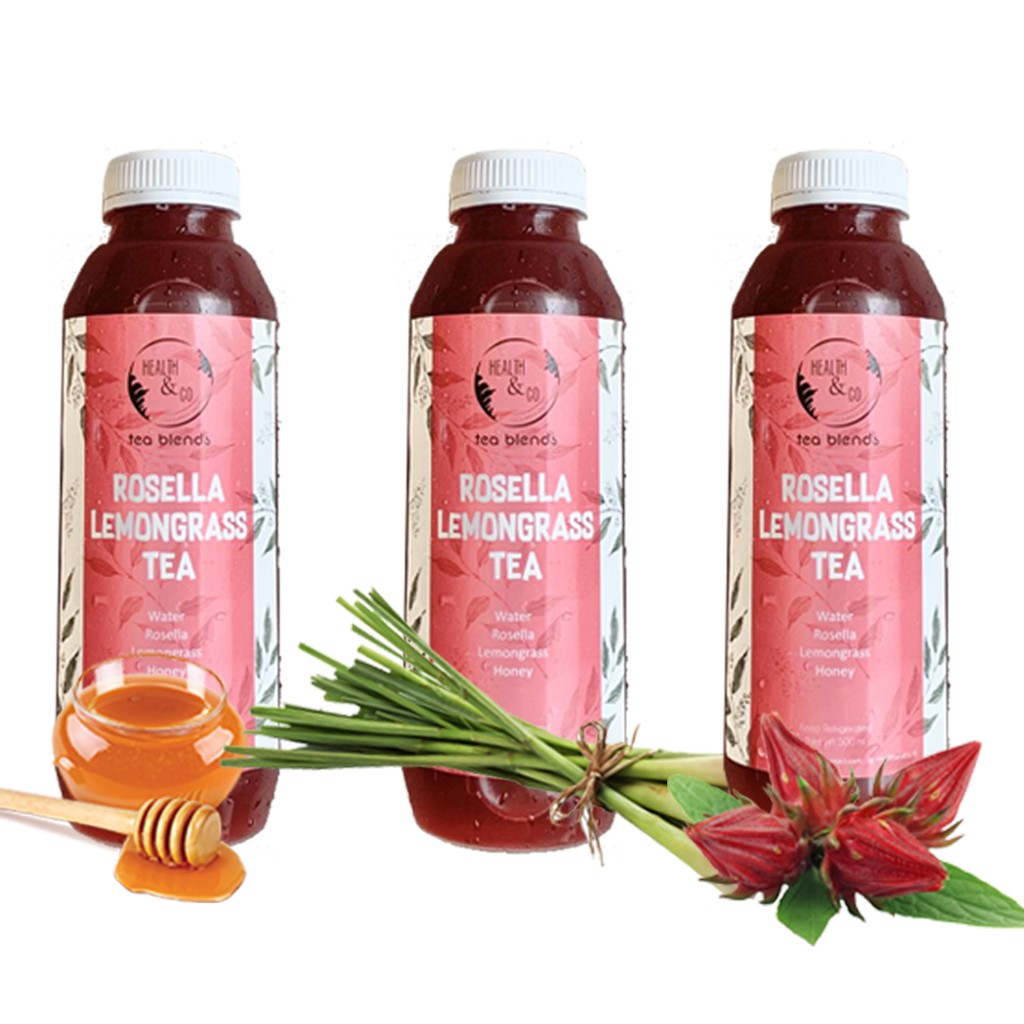 

Health & Co Rosella Lemongrass Tea (Pack of 3) Minuman Sehat