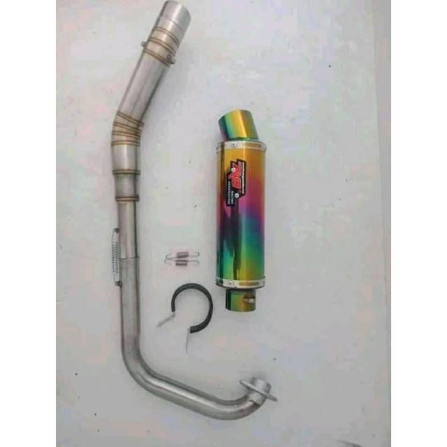 Knalpot R9 PELANGI satria fu