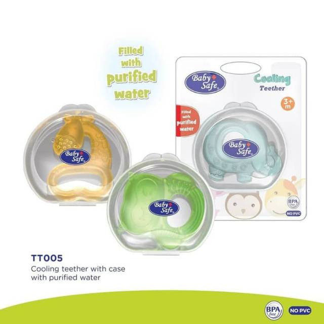 TT005 Baby Safe Cooling Teether with case filled with purified water