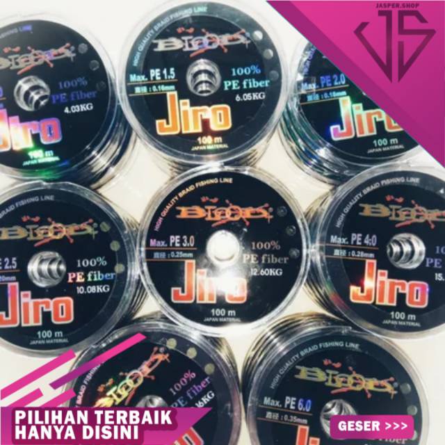 PE Blood Jiro - SENAR PANCING BENANG PE