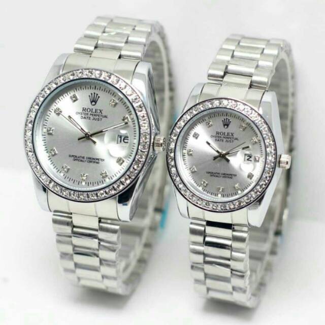 Jam Tangan Couple jmJam Tangan Rolex Jam Tangan KW