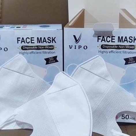 Masker Duckbill Vipo 50 Pcs masker ducbill
