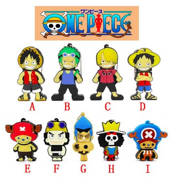 Fashion Kreatif Kartun Jempol Drive Memory Stick 64gb Usb 2 0 One Piece Series Shopee Indonesia