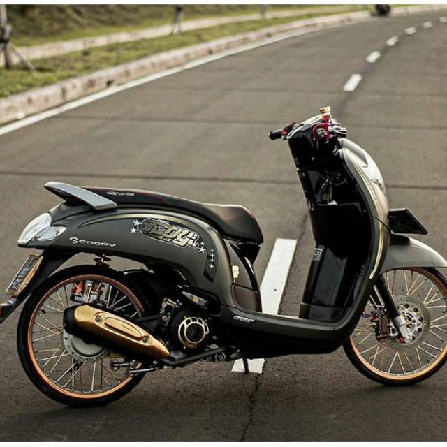 Striping Sticker Scoopy New List Gold