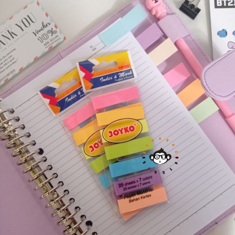 

Notes marker for binder [JOYKO]