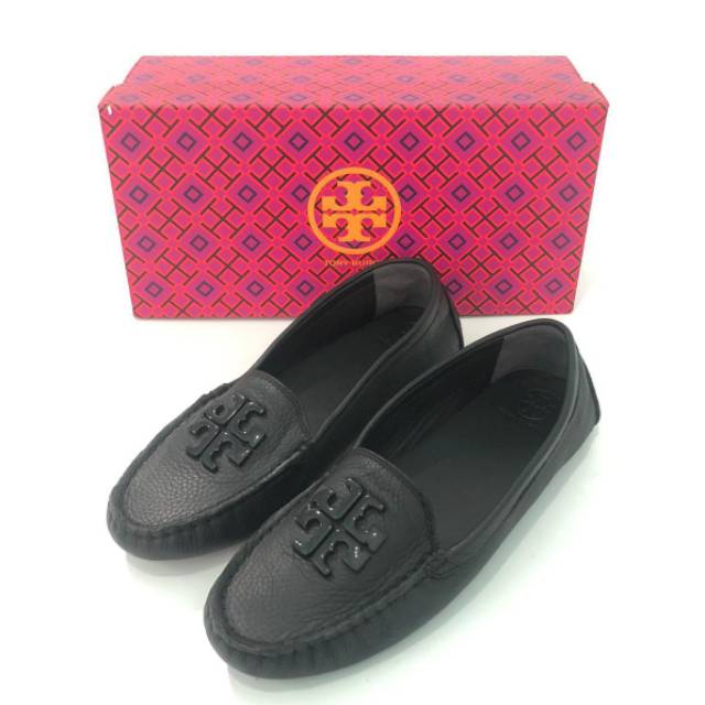 Sepatu Flat Wanita TB Lowell driver black