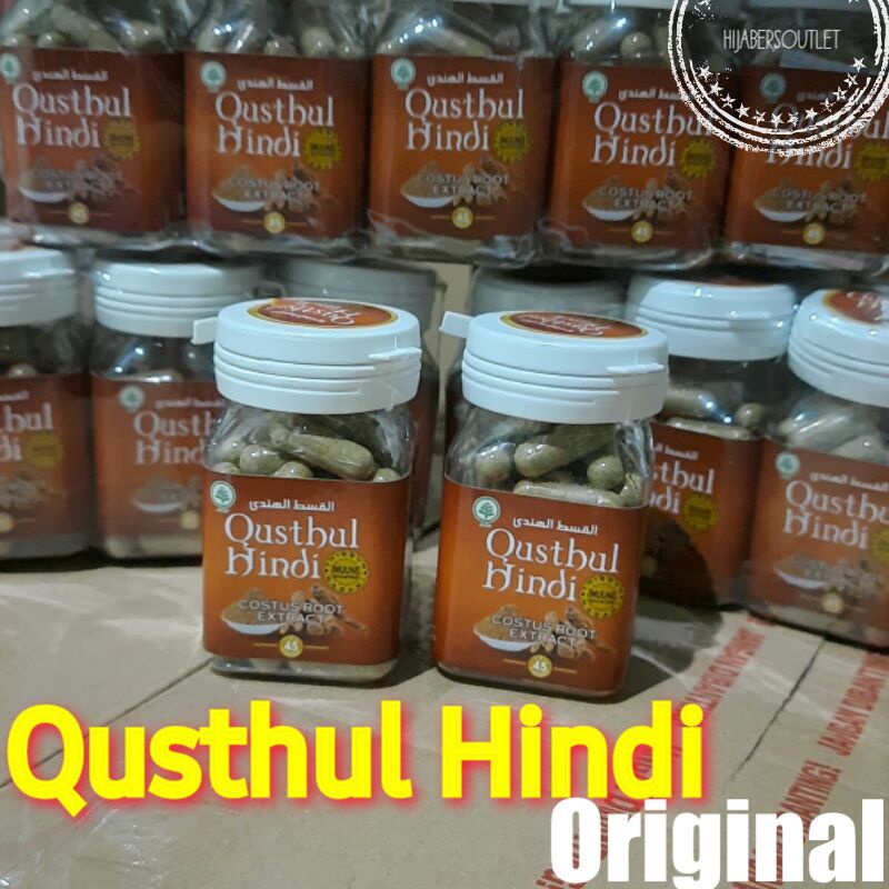 Qusthul Hindi kapsul isi 45 original ekstrak quds al hind hindi