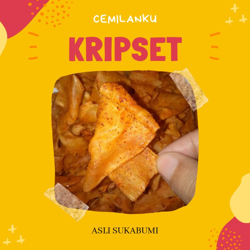 

Kripset/Kripik Gurih/Kripik Singkong Sukabumi