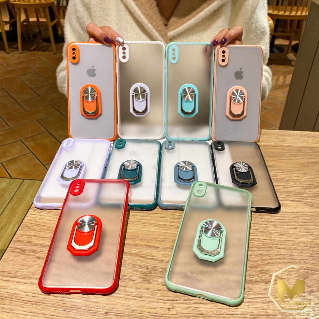 Softcase Choice Ringstand Iphone 6 7 8 6+ 7+ 8+ X Xs MA1234