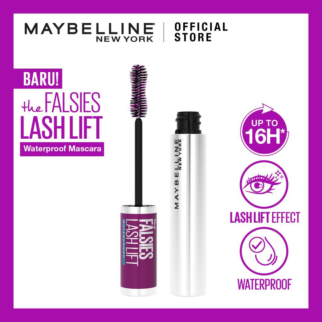 [FREE EYE MAKEUP REMOVER] Maybelline The Falsies Lash Lift