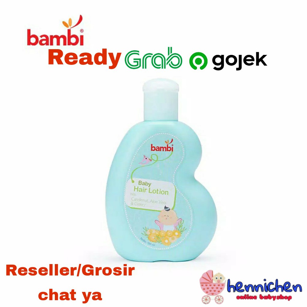 Bambi Baby Hair Lotion With Kemiri 100 ml