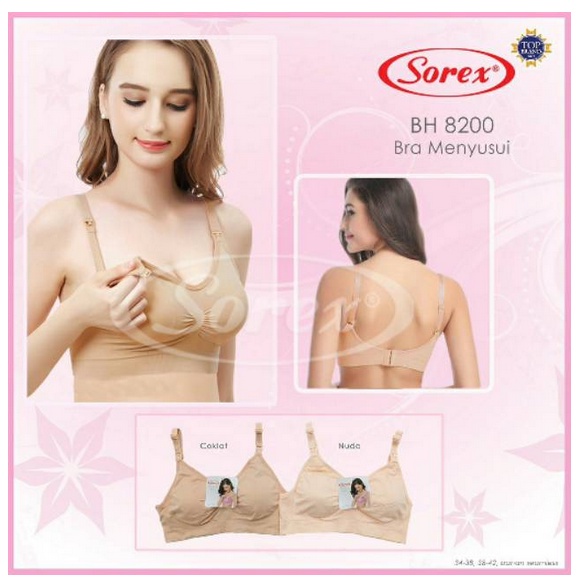 Sorex Bra - BH 8108; 8119 ; 8200 - Busa / Tanpa Kawat - Menyusui Nursing Maternity