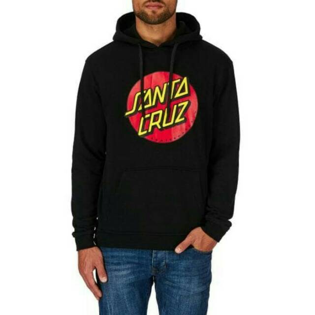 Hoodie zipper sweater SANTA CRUZ