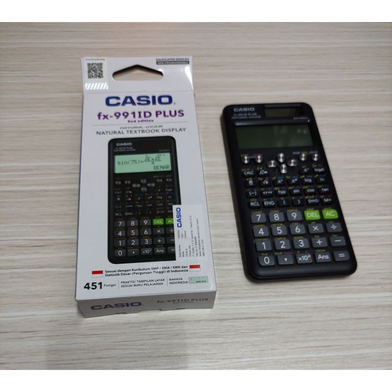 

Kalkulator casio scientific fx-991id plus