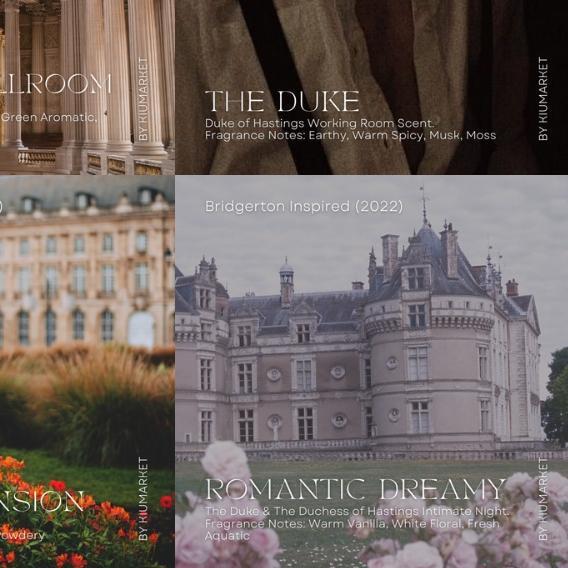 ♟ Kiumarket - Bridgerton Inspired Atmosphere Anti-Bacterial Roomspray 250ml Pengharum Ruangan ✽