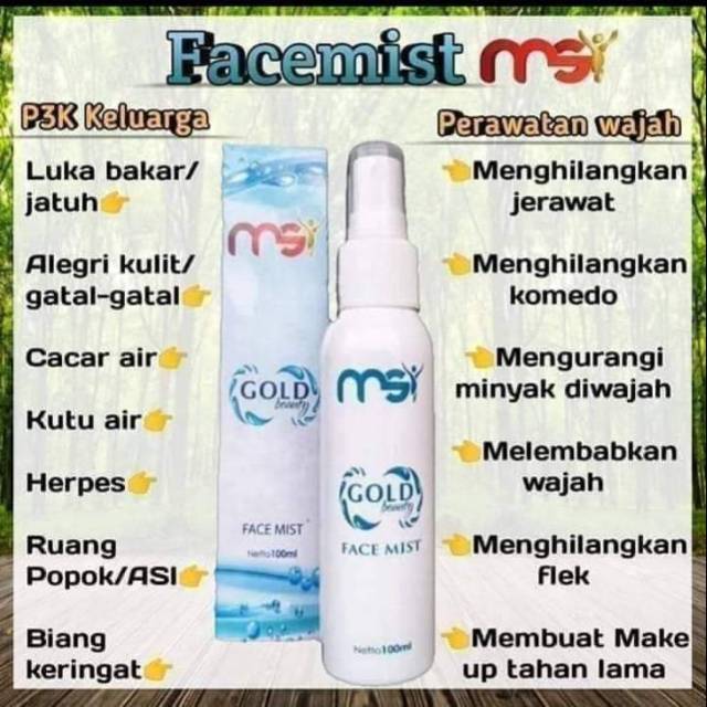 (Member resmi MSI) Facemist MSI