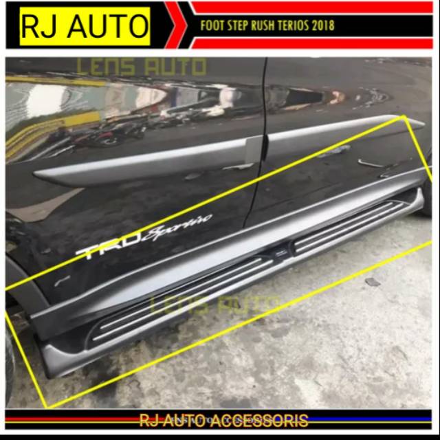 Injakan samping rush Terios TRD FOOT STEP rush Terios