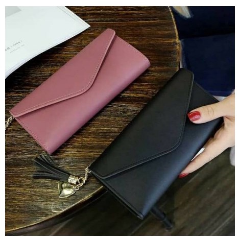 DOMPET PANJANG WANITA 8802 IMPORT TRENDY MURAH | FADHILAH SHOP BJB