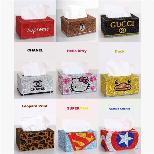 Barang mobil kotak tissue box tissue tempat tissue