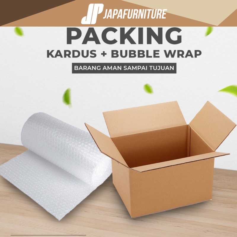 

EXTRA PACKING KARDUS + BUBBLE WRAP AGAR BARANG LEBIH AMAN