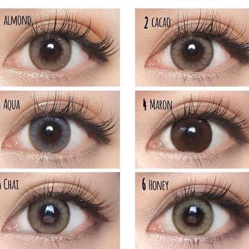 Softlens EOS Top Gel Luna Natural - Made in Korea - 14.5mm - NORMAL