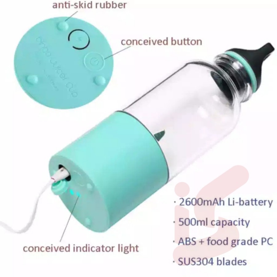 Juicer Kapsul Tanpa Kabel Original