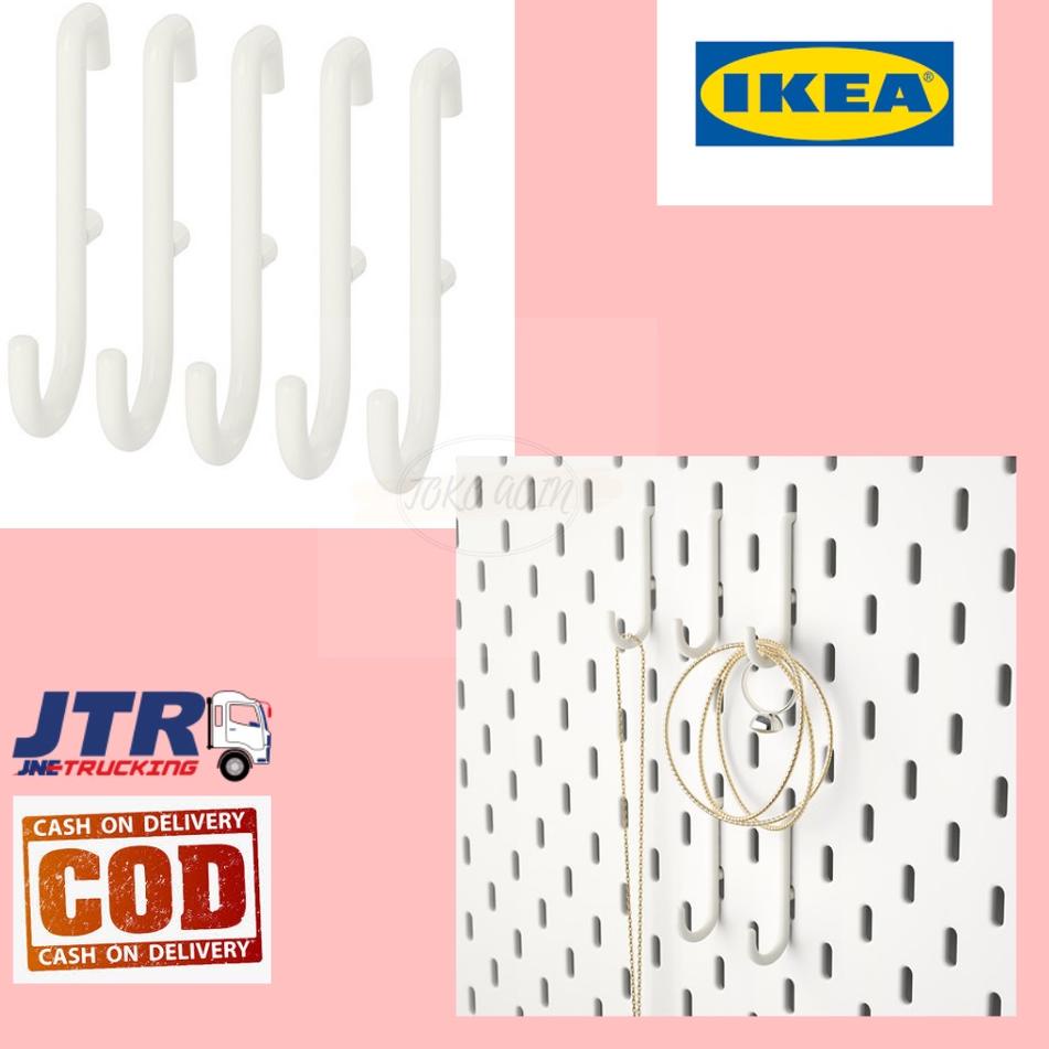

yjyj [READY SIAP KIRIM] SKADIS aksesoris skadis papan notes, pengait papan notes, wadah papan notes, aksesoris papan berlubang, aksesoris wall organizer ♚➭ ↕