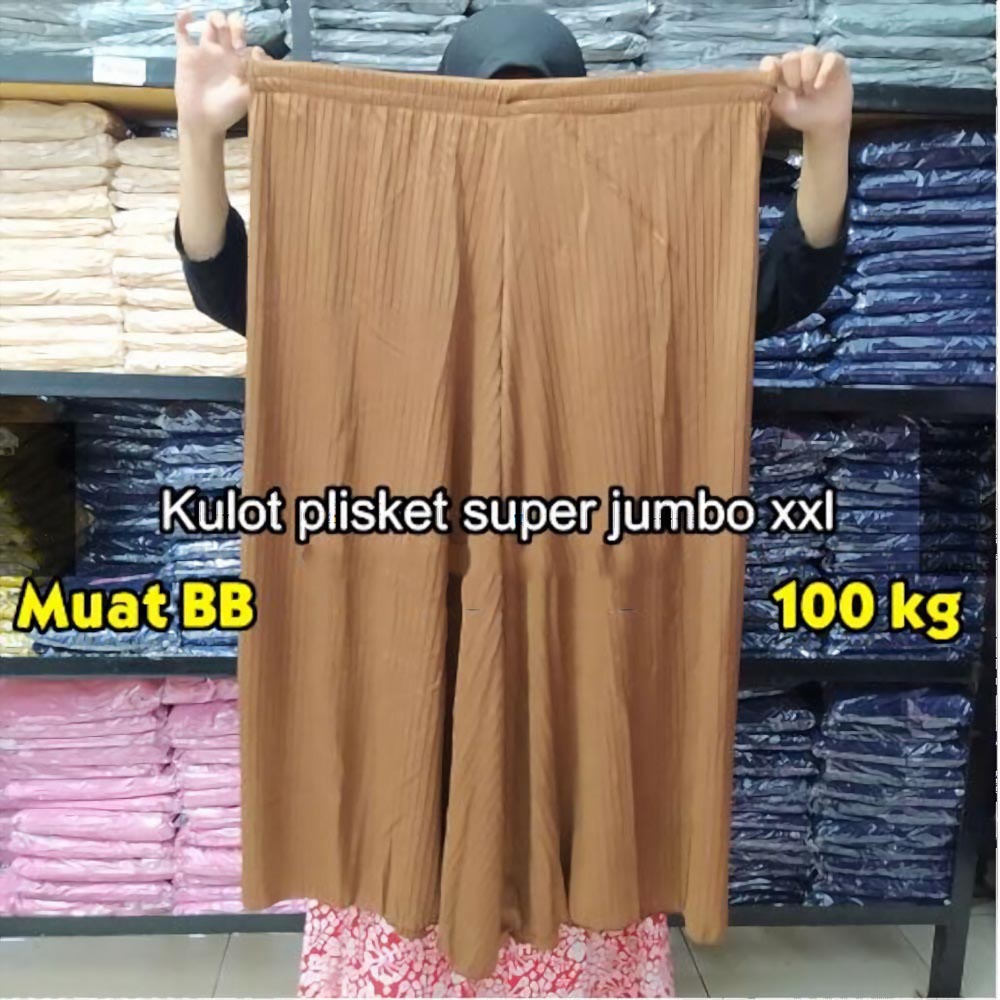 CELANA KULOT PRISKET JUMBO UKURAN XXL