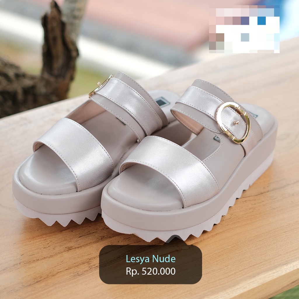 ESYU - Lesya Nude - Sepatu Wedges