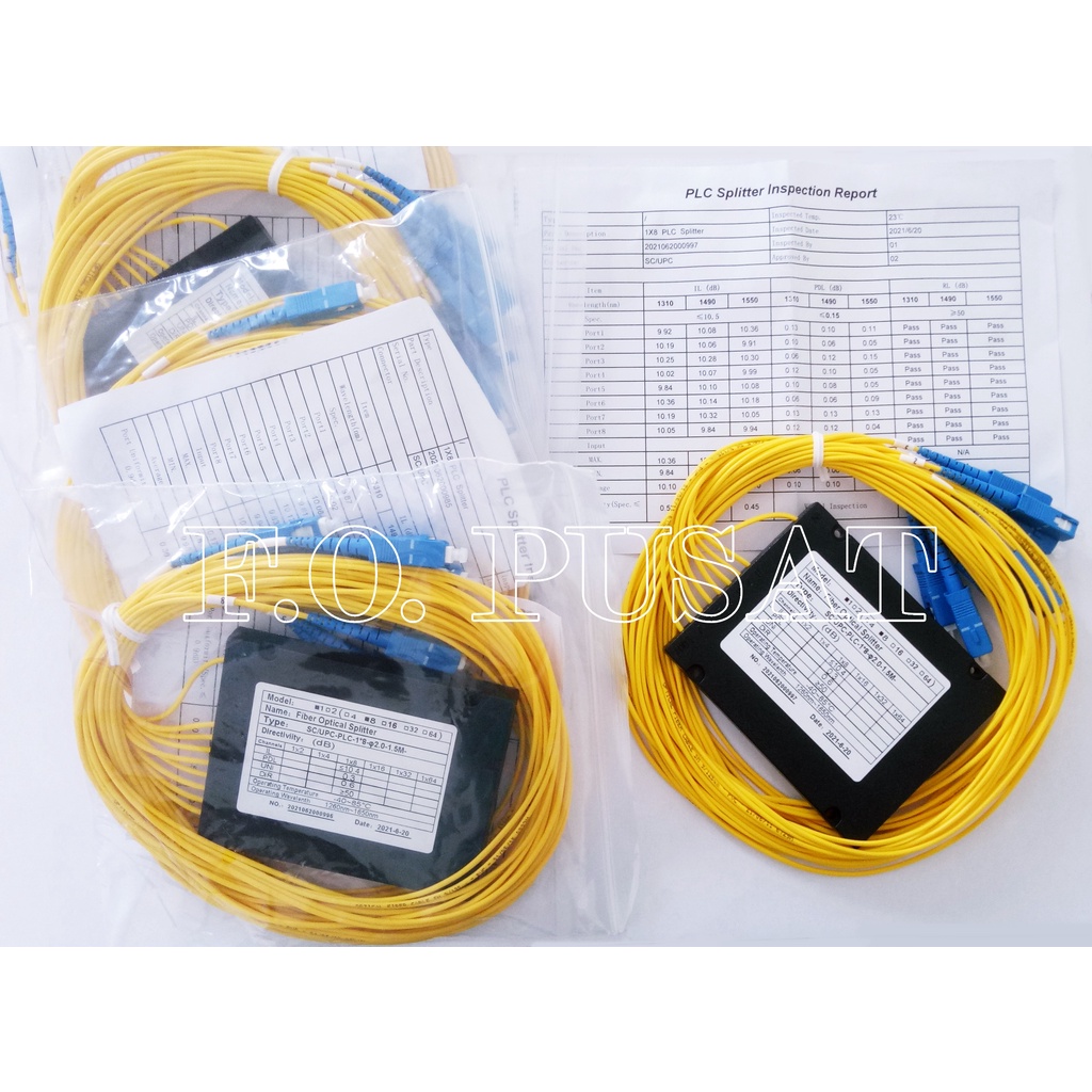 Passive splitter fiber optic MODULAR SC - UPC-MODULAR