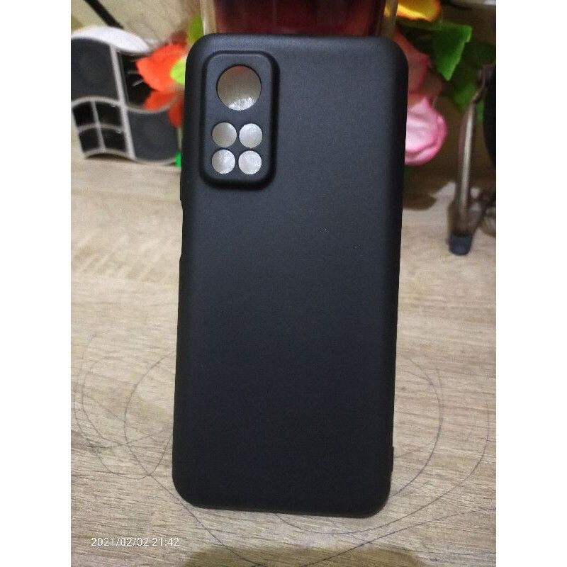Xiaomi Mi11 / Mi10T / Mi10T Pro Softcase Premium Matte Cover Silikon Soft Case Black