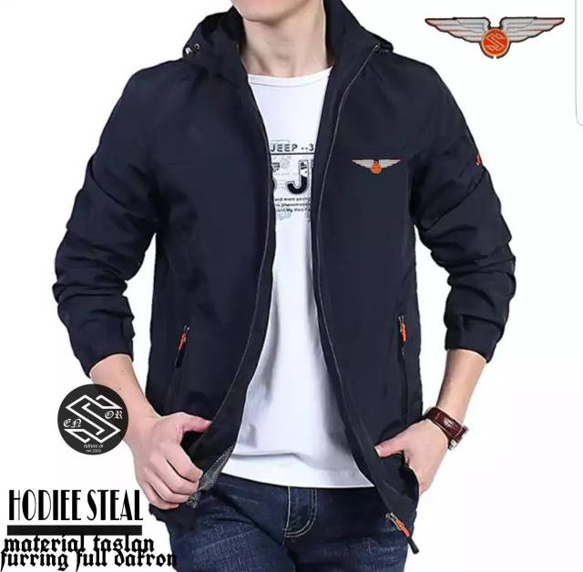 CODE SIX - Jaket Bomber Pria (Military, Airforce, Basic)