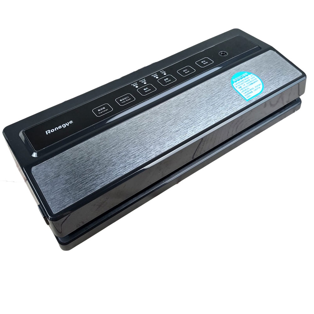 Vacuum Sealer Packing Makanan Multifungsi 110W hitam