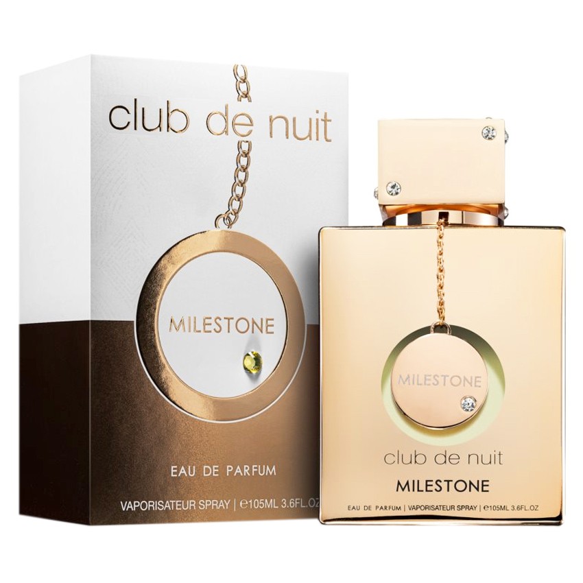 Armaf Club De Nuit Milestone EDP 105ml | Parfum Unisex | Fresh Aquatic Musky | Tahan Lama | Inspired