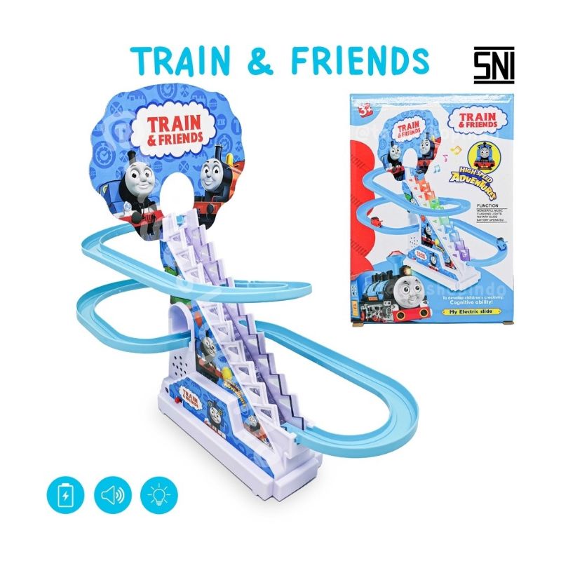 Mainan Edukasi anak 3 tahun Track Kereta Api thomas and friends eletronik