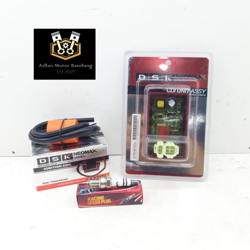 PAKET RACING CDI KOIL COIL DAN BUSI SHOGUN 110 KEBO GL PRO NEOTECH MEGAPRO LAMA MEGAPRO PRIMUS DSK